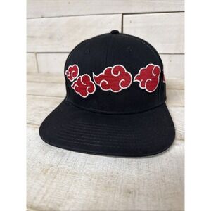 Naruto Akatsuki Cloud Shippuden Shonen Jump 2007 Men's Black Snapback Hat